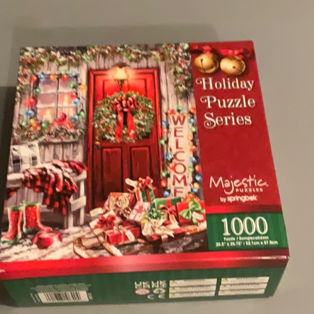 Holiday Puzzle Series - Red and Green
